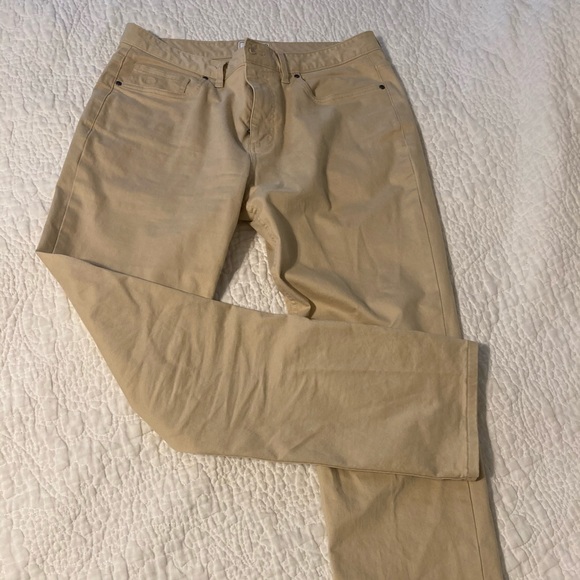 5 pocket khaki jeans